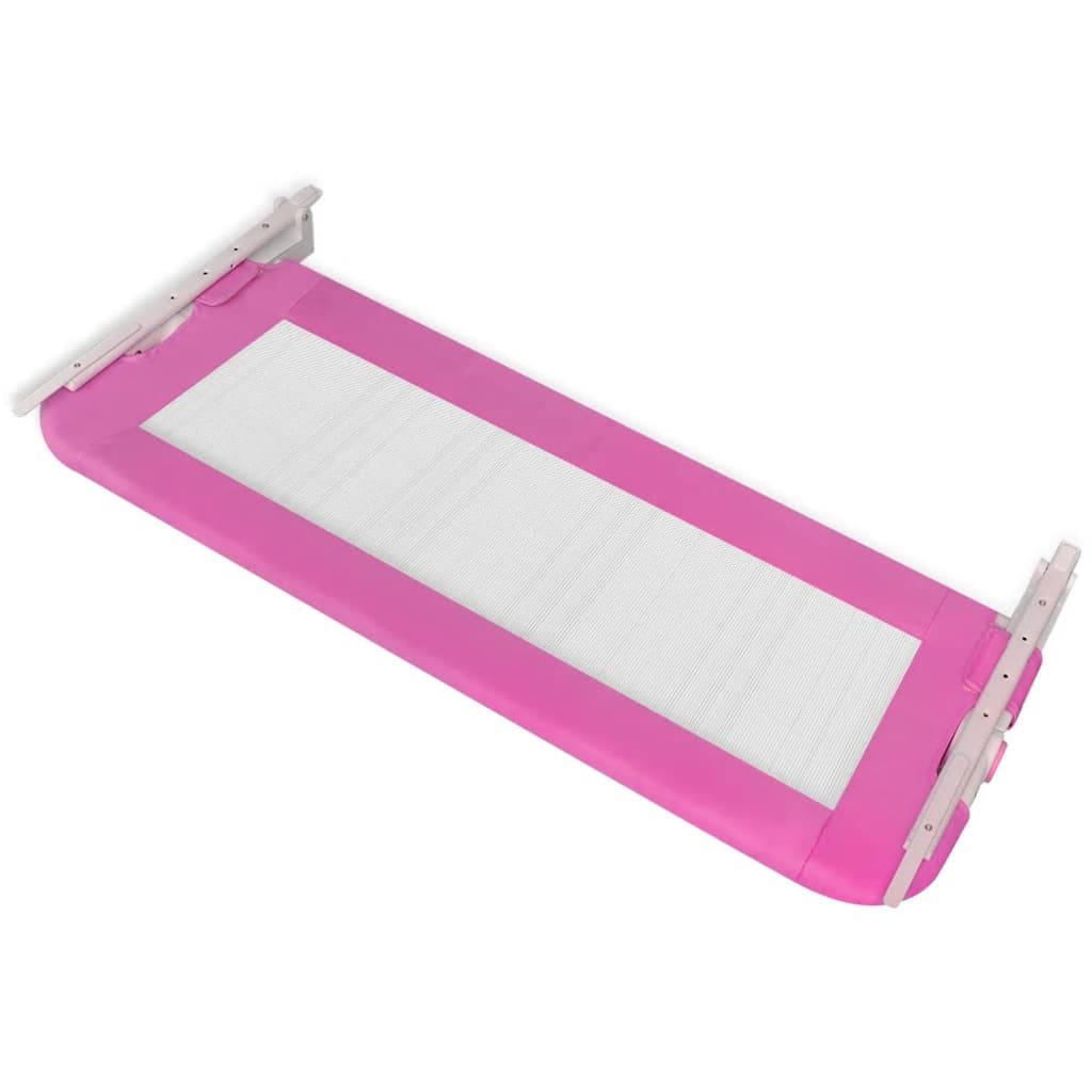 sengehest til børn 2 stk. 102 x 42 cm pink