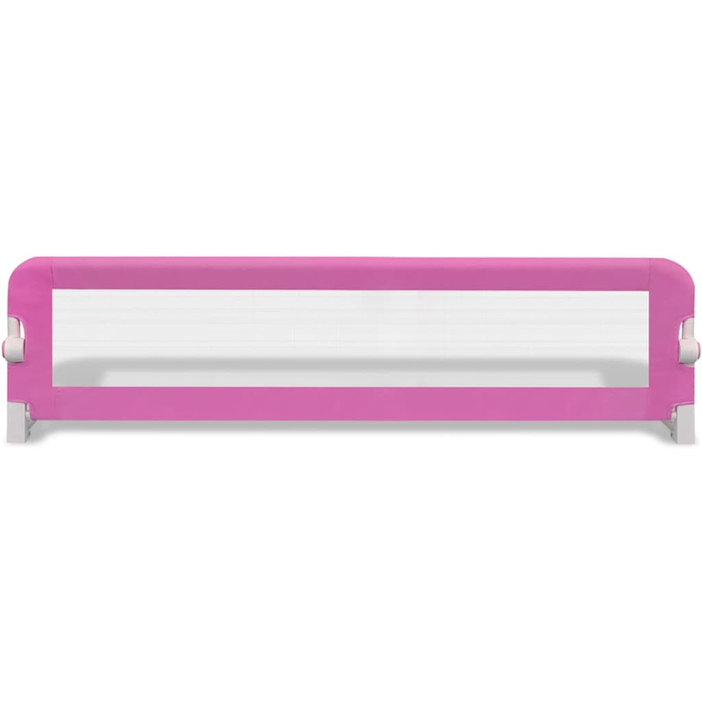 sengehest til børn 2 stk. 150 x 42 cm pink