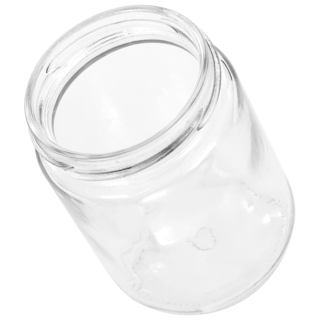 syltetøjsglas 48 stk. med guldfarvet låg 230 ml