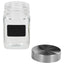 opbevaringsglas med etiket 12 stk. 300 ml