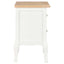 sengeborde 2 stk. 35x30x49 cm MDF hvid