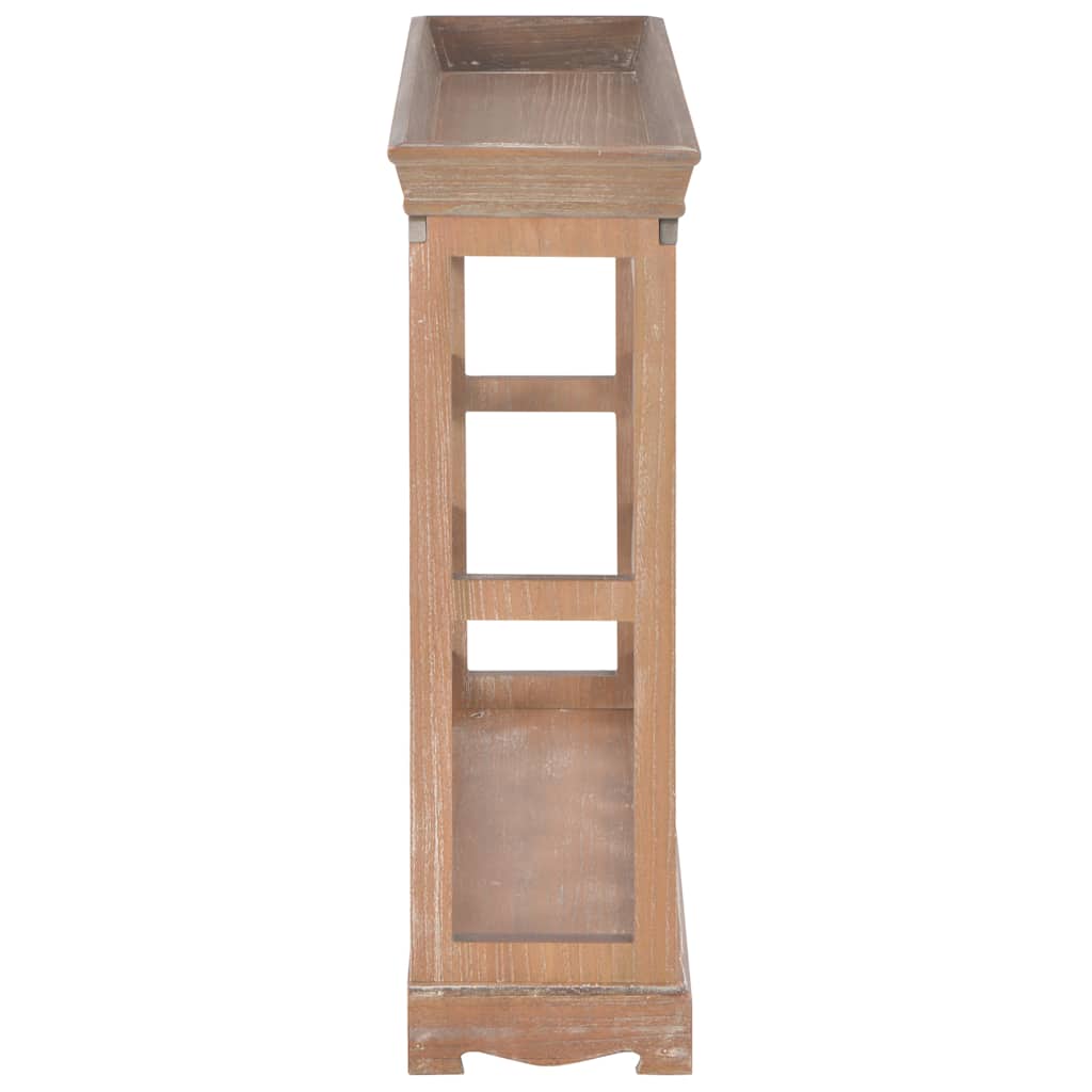 vinskab 70 x 22,5 x 70,5 cm MDF brun