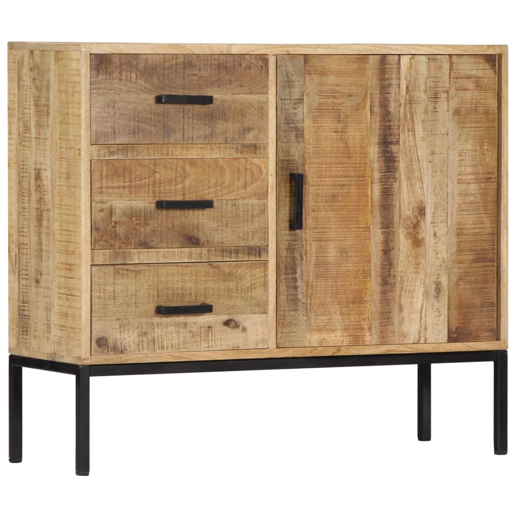 skænk massivt mangotræ 88 x 30 x 71 cm