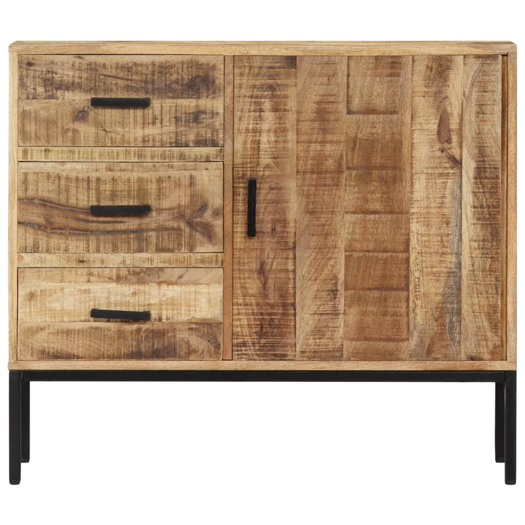 skænk massivt mangotræ 88 x 30 x 71 cm