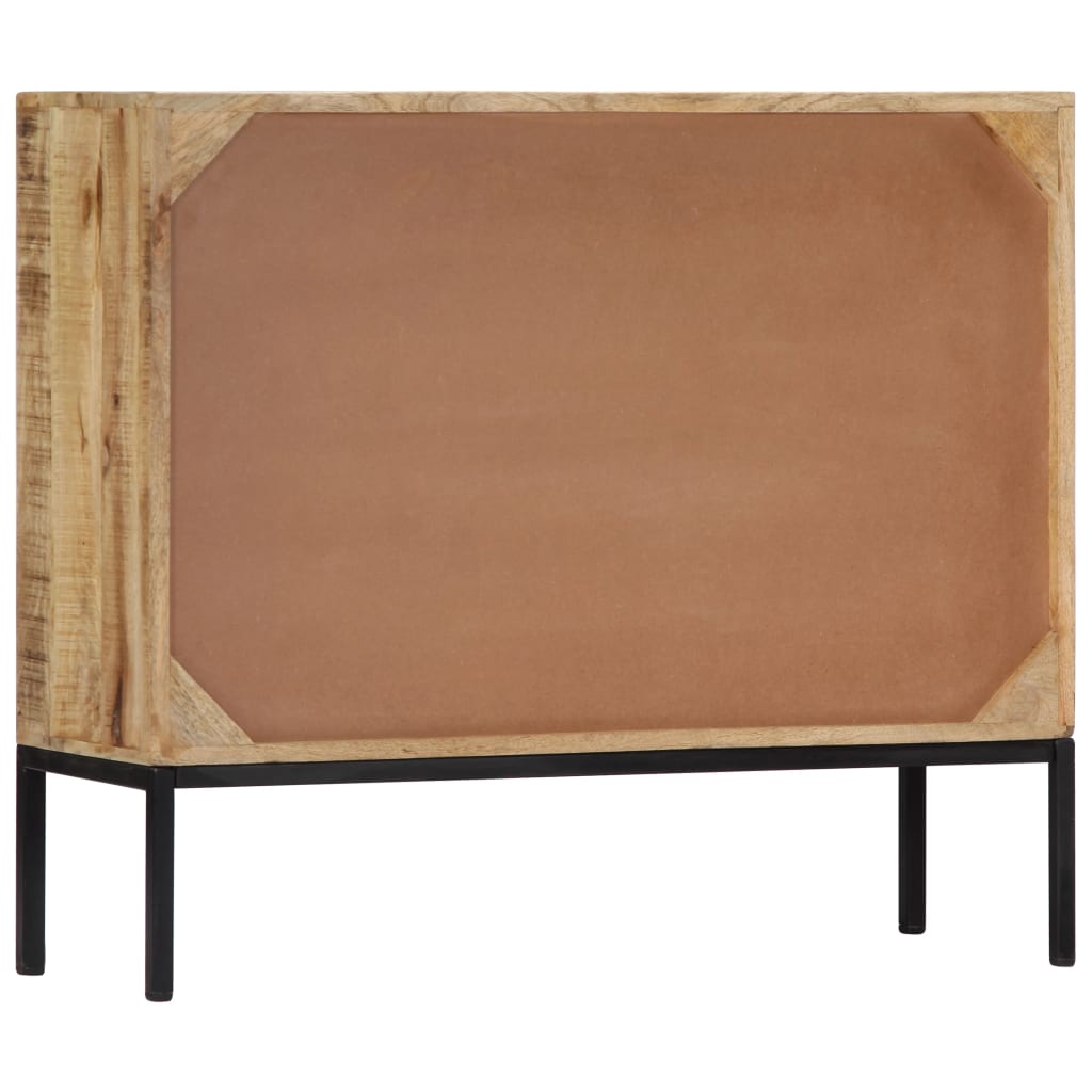skænk massivt mangotræ 88 x 30 x 71 cm