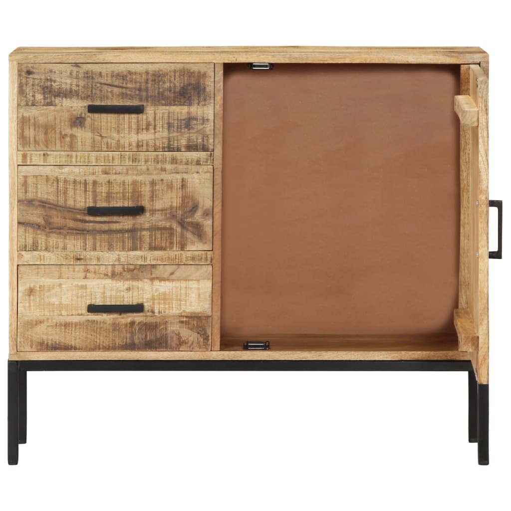 skænk massivt mangotræ 88 x 30 x 71 cm