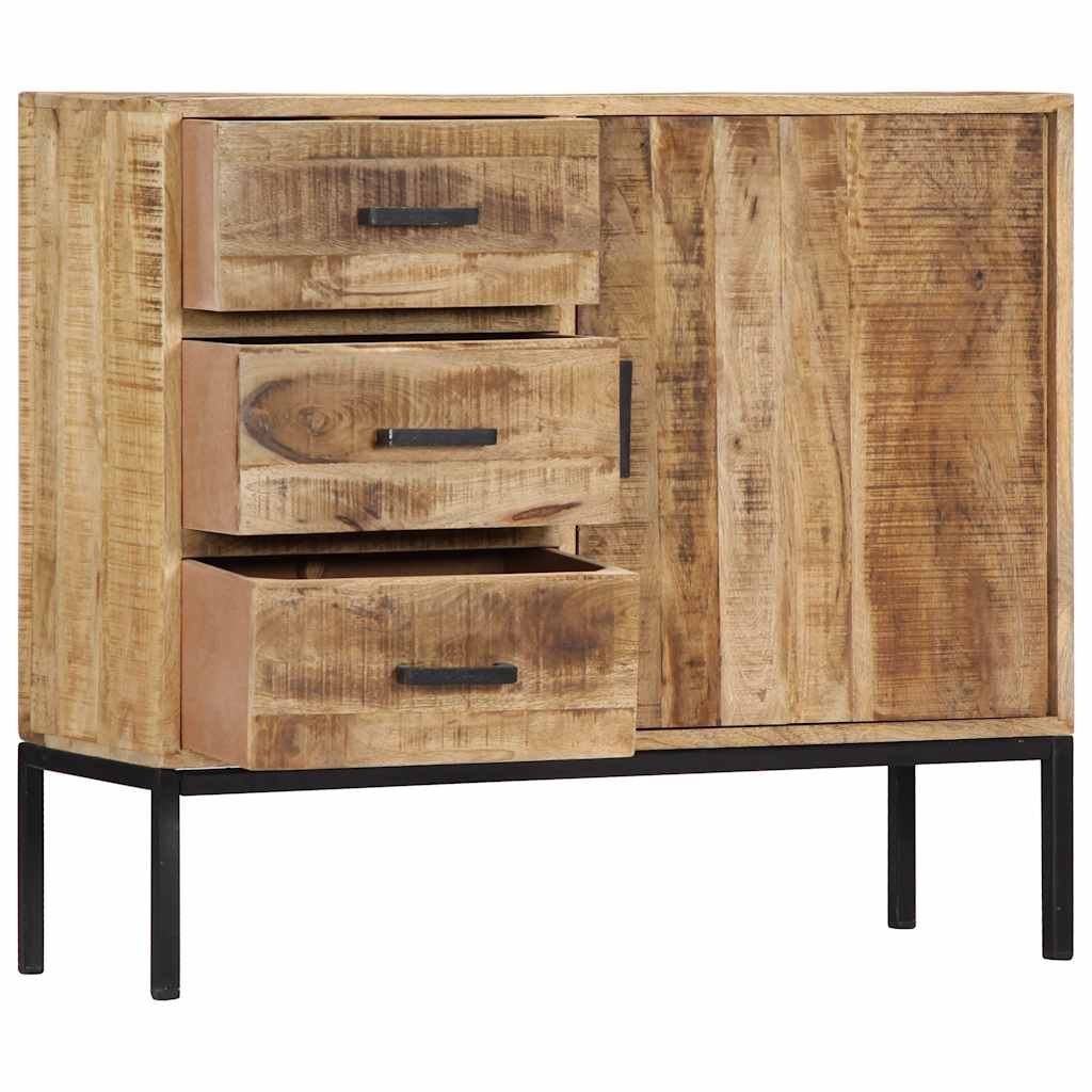 skænk massivt mangotræ 88 x 30 x 71 cm