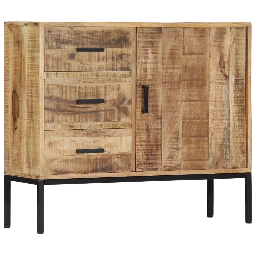 skænk massivt mangotræ 88 x 30 x 71 cm