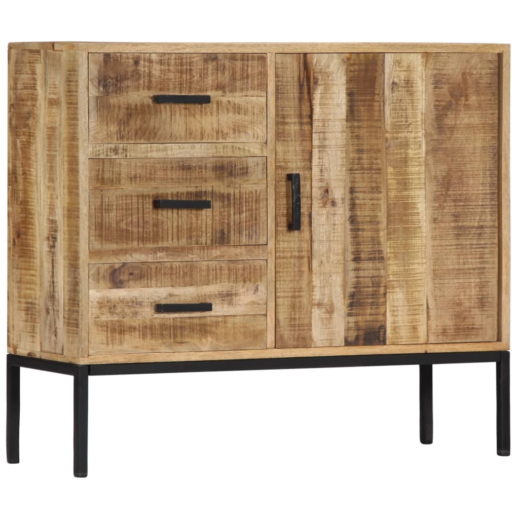 skænk massivt mangotræ 88 x 30 x 71 cm