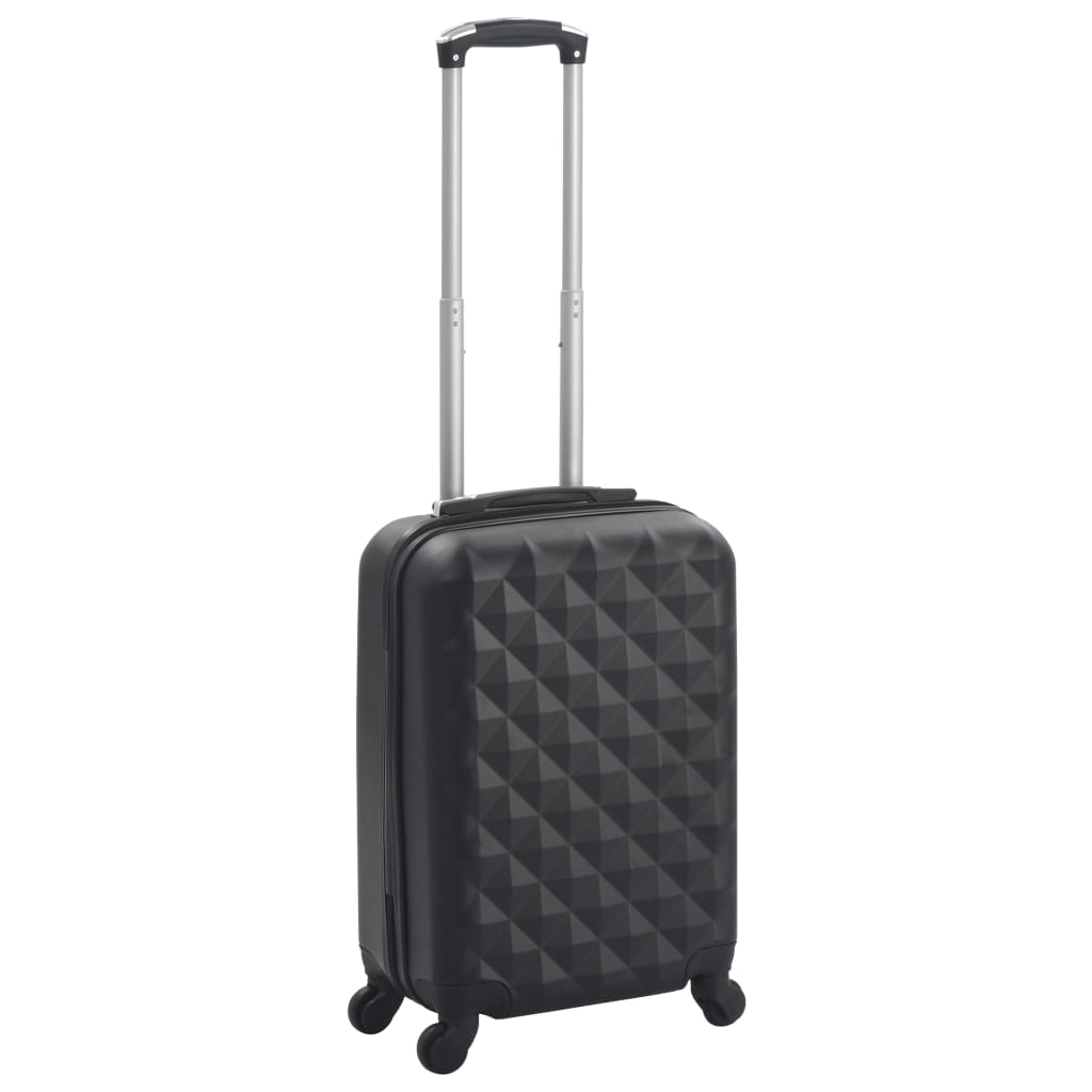 hardcase-kuffert ABS sort