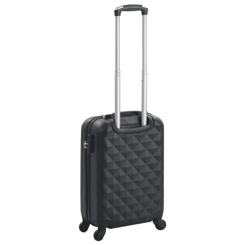 hardcase-kuffert ABS sort