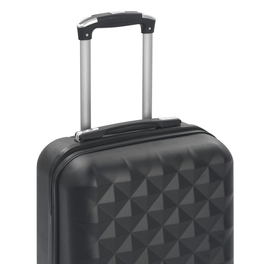hardcase-kuffert ABS sort