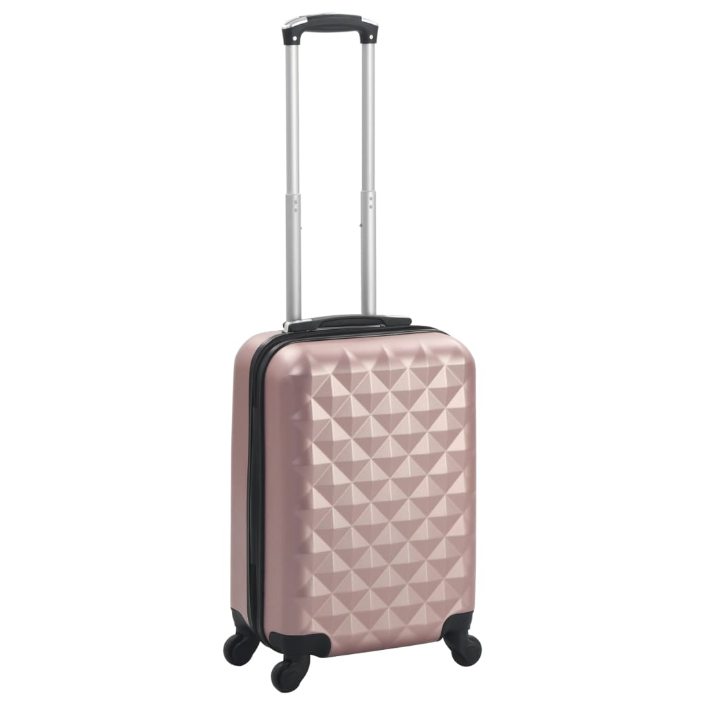 hardcase-kuffert ABS rosenguld