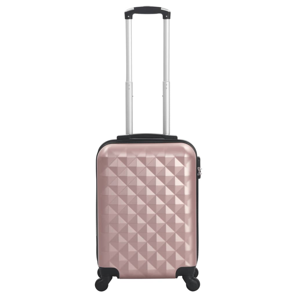 hardcase-kuffert ABS rosenguld