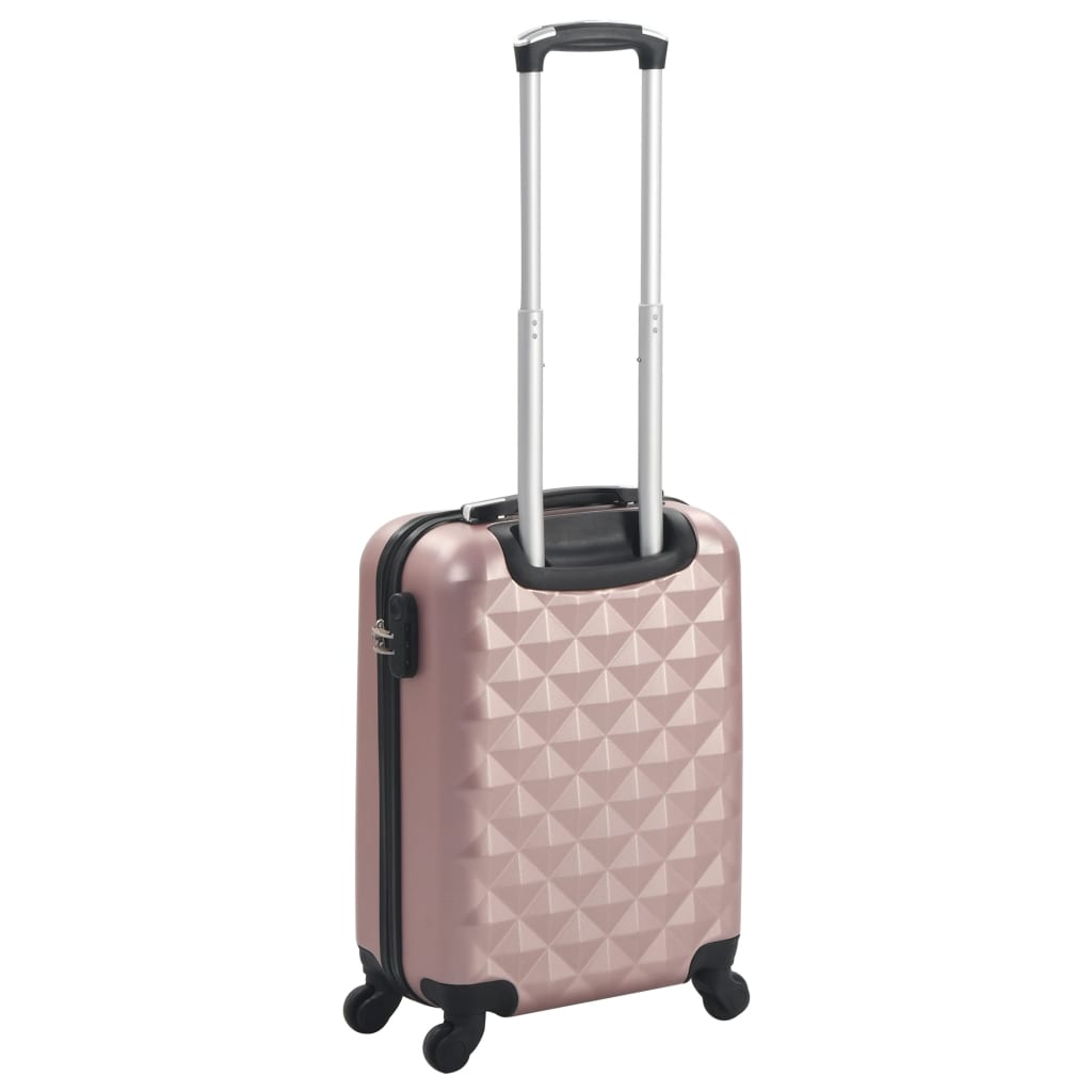 hardcase-kuffert ABS rosenguld