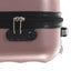 hardcase-kuffert ABS rosenguld