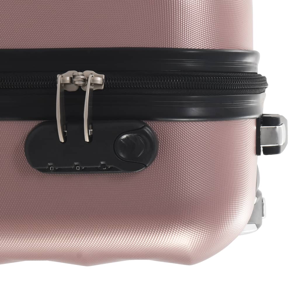 hardcase-kuffert ABS rosenguld