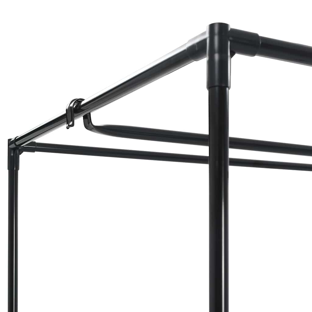 klædeskab 75 x 50 x 160 cm brun