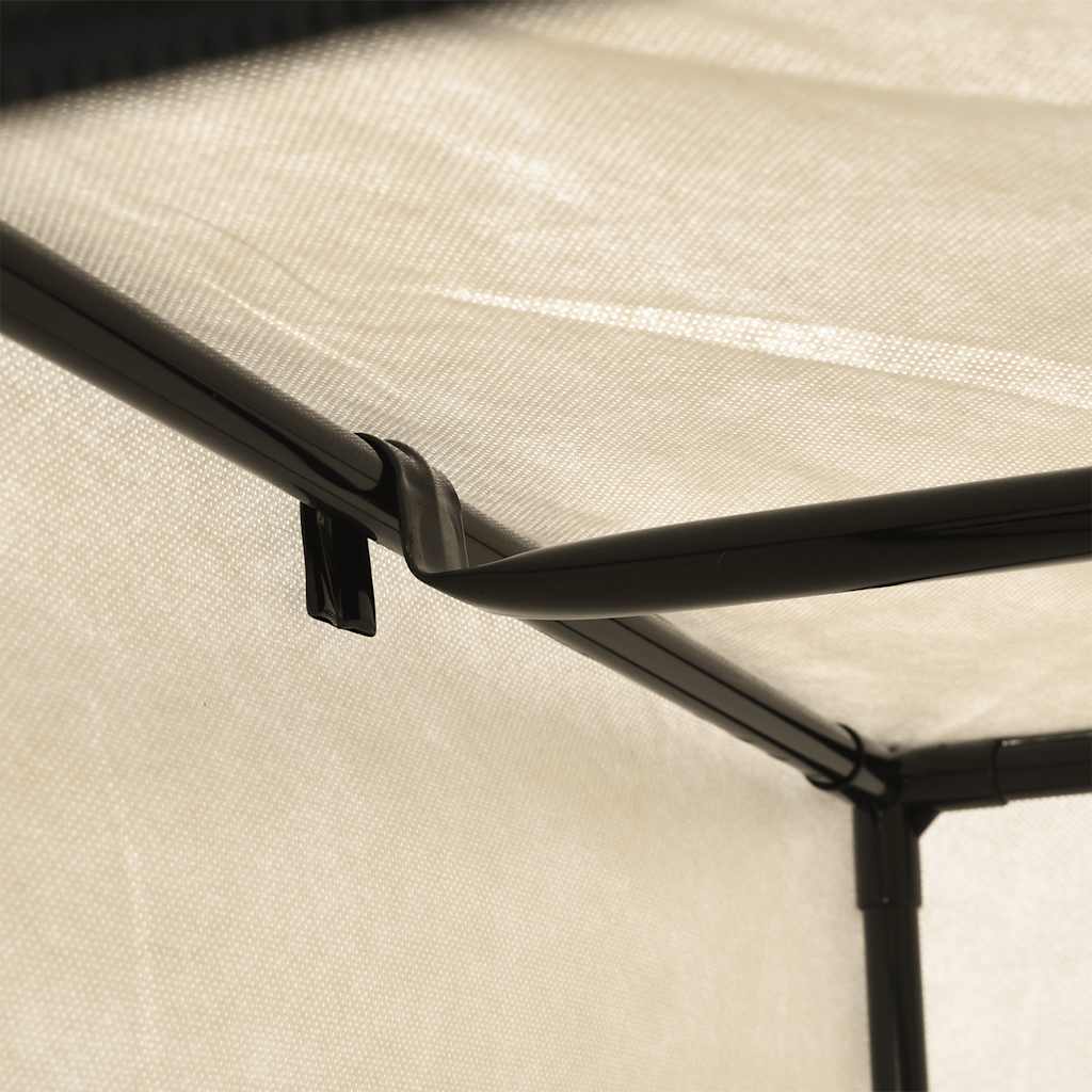 klædeskab 75x50x160 cm cremefarvet