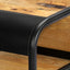 konsolbord 118 x 30 x 75 cm massivt mangotræ