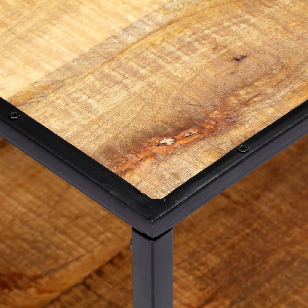 sofabord 90x50x40 cm massivt genbrugstræ