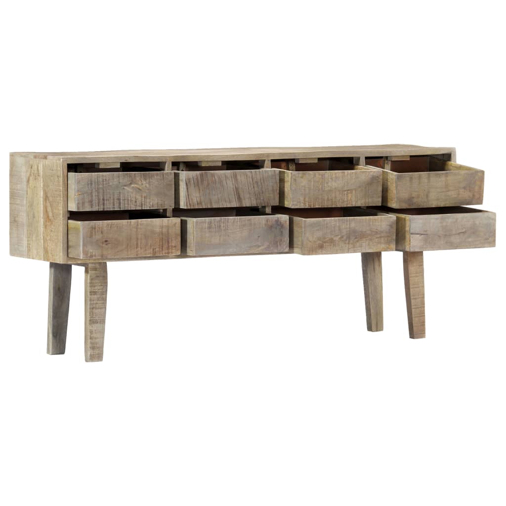 skænk 140 x 30 x 60 cm massivt mangotræ