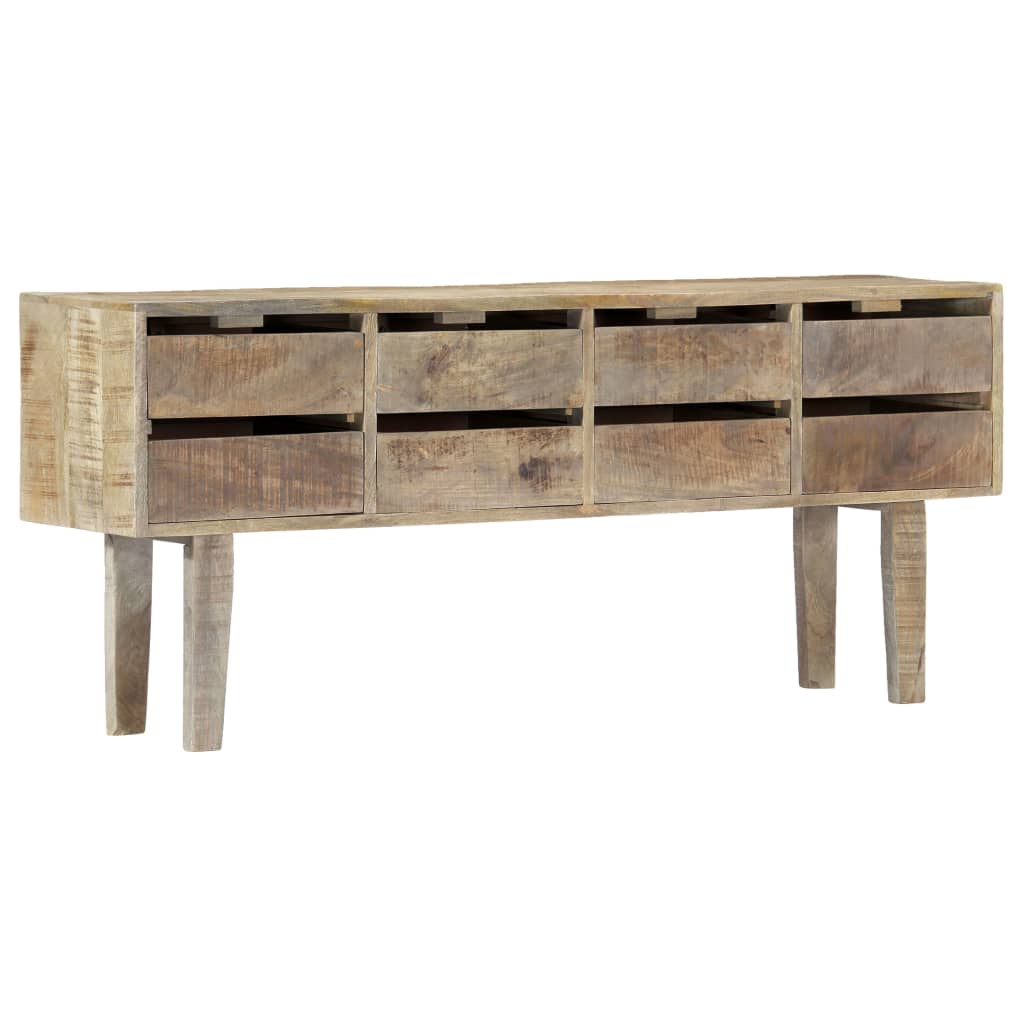 skænk 140 x 30 x 60 cm massivt mangotræ