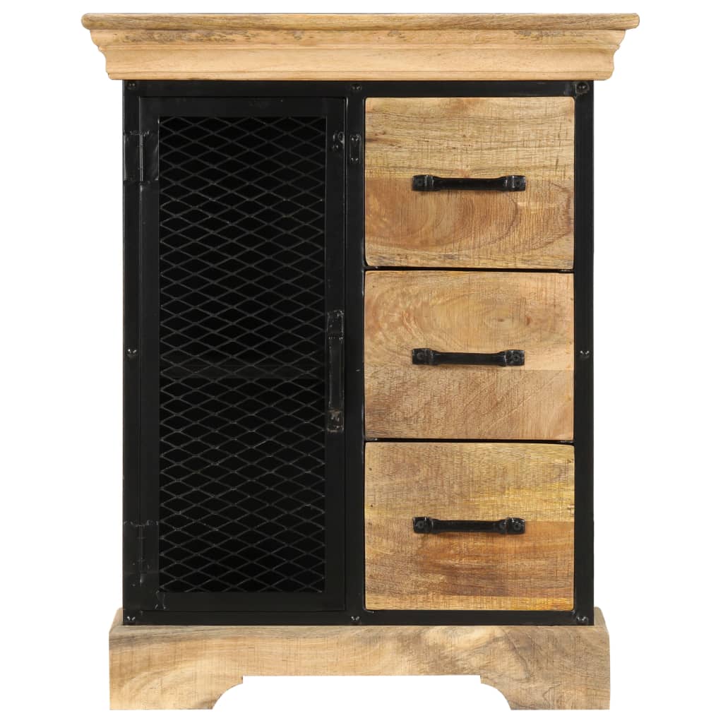 skænk 60x30x75 cm massivt mangotræ