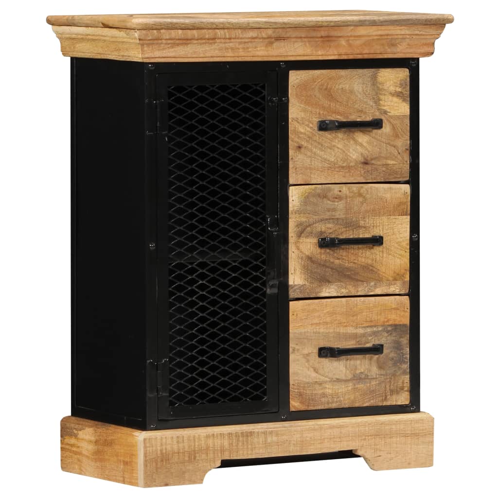 skænk 60x30x75 cm massivt mangotræ