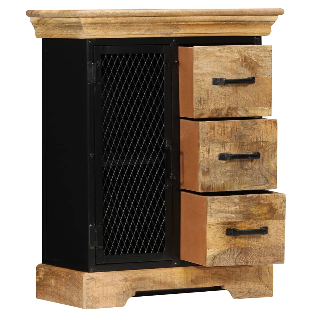 skænk 60x30x75 cm massivt mangotræ