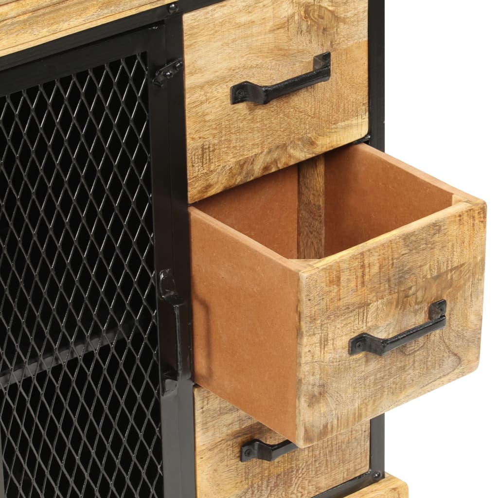 skænk 60x30x75 cm massivt mangotræ