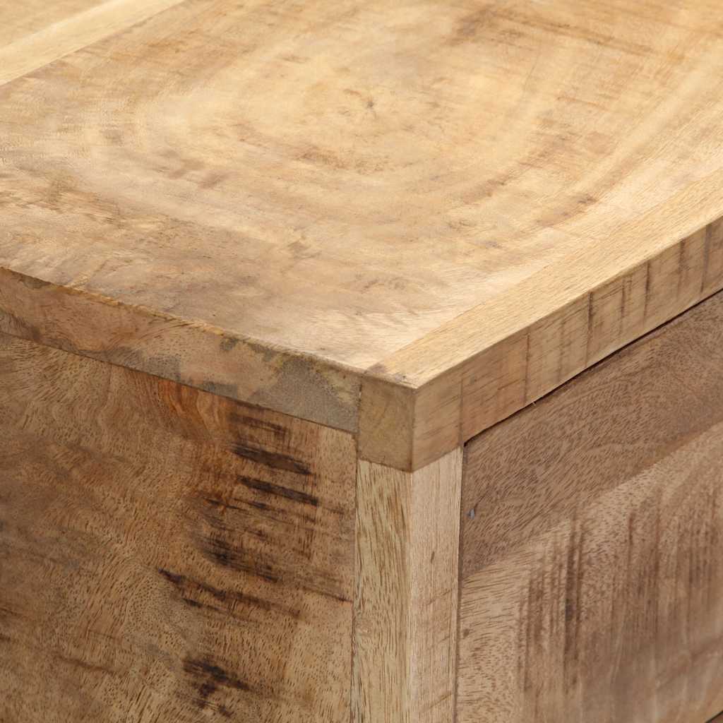 skænk 140x35x75 cm massivt mangotræ