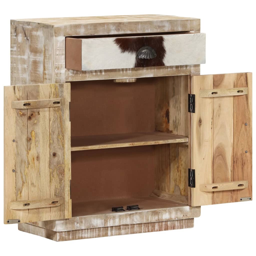 skænk 60x30x75 cm massivt mangotræ