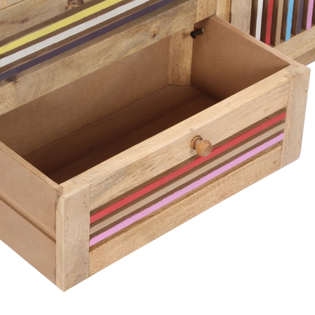 skænk 100x30x75 cm massivt mangotræ