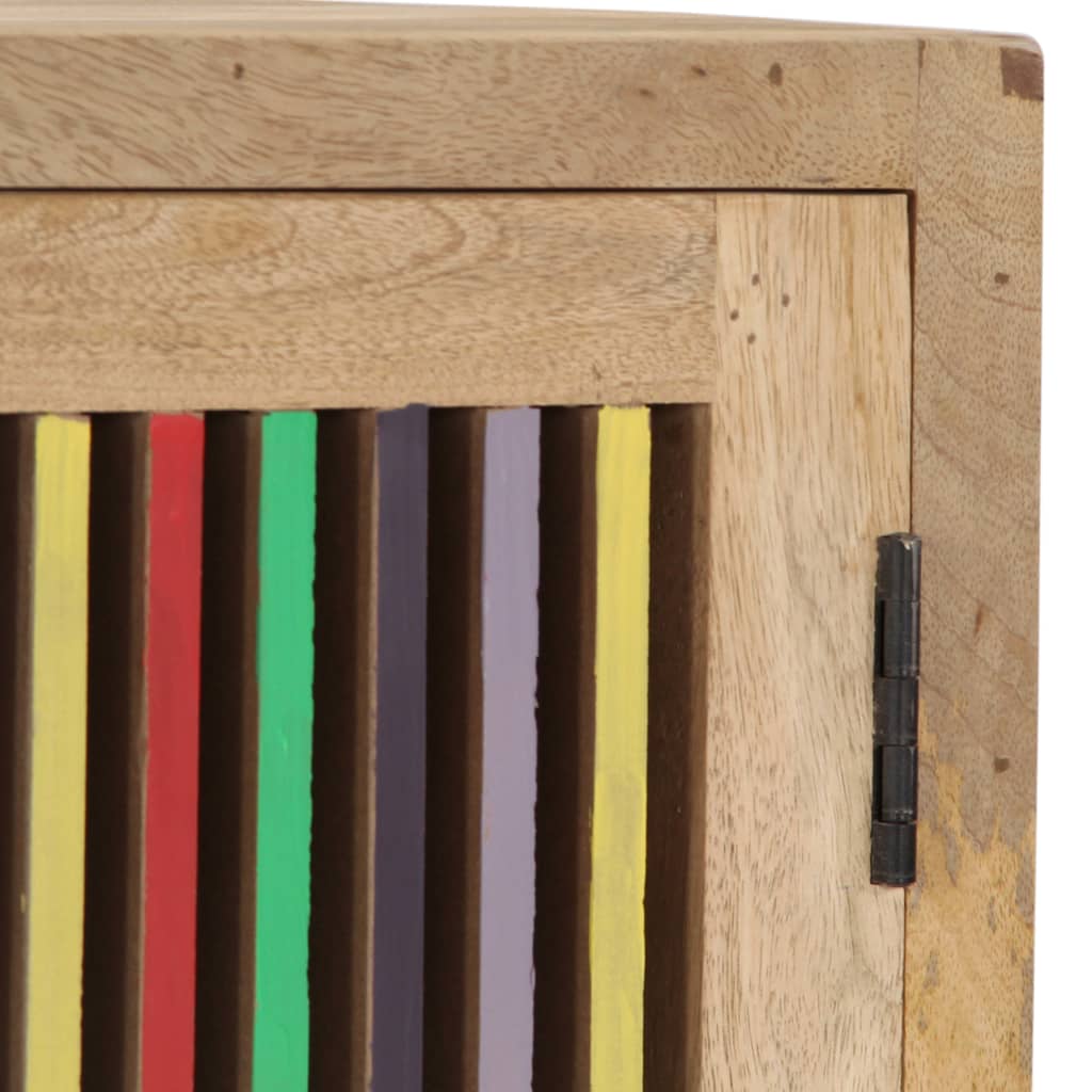skænk 100x30x75 cm massivt mangotræ
