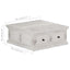 sofabord 70x70x30 cm massivt mangotræ