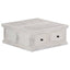 sofabord 70x70x30 cm massivt mangotræ