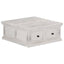 sofabord 70x70x30 cm massivt mangotræ