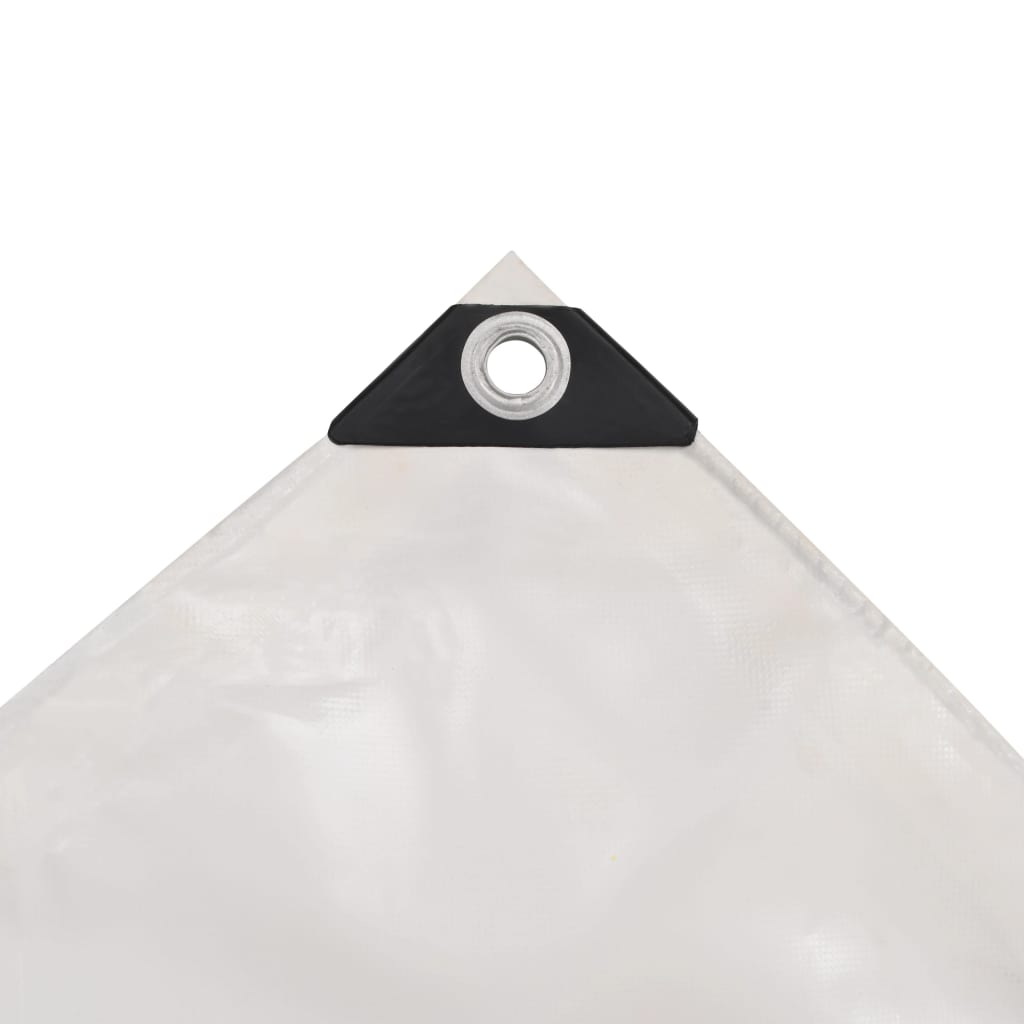 presenning 650 g/m² 1,5 x 6 m hvid