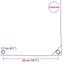 presenning 650 g/m² 2,5 x 3,5 m hvid