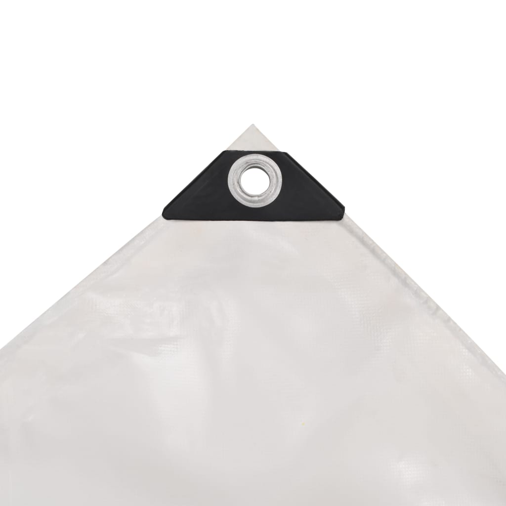 presenning 650 g/m² 6 x 8 m hvid
