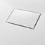 brusekar SMC 90 x 90 cm hvid