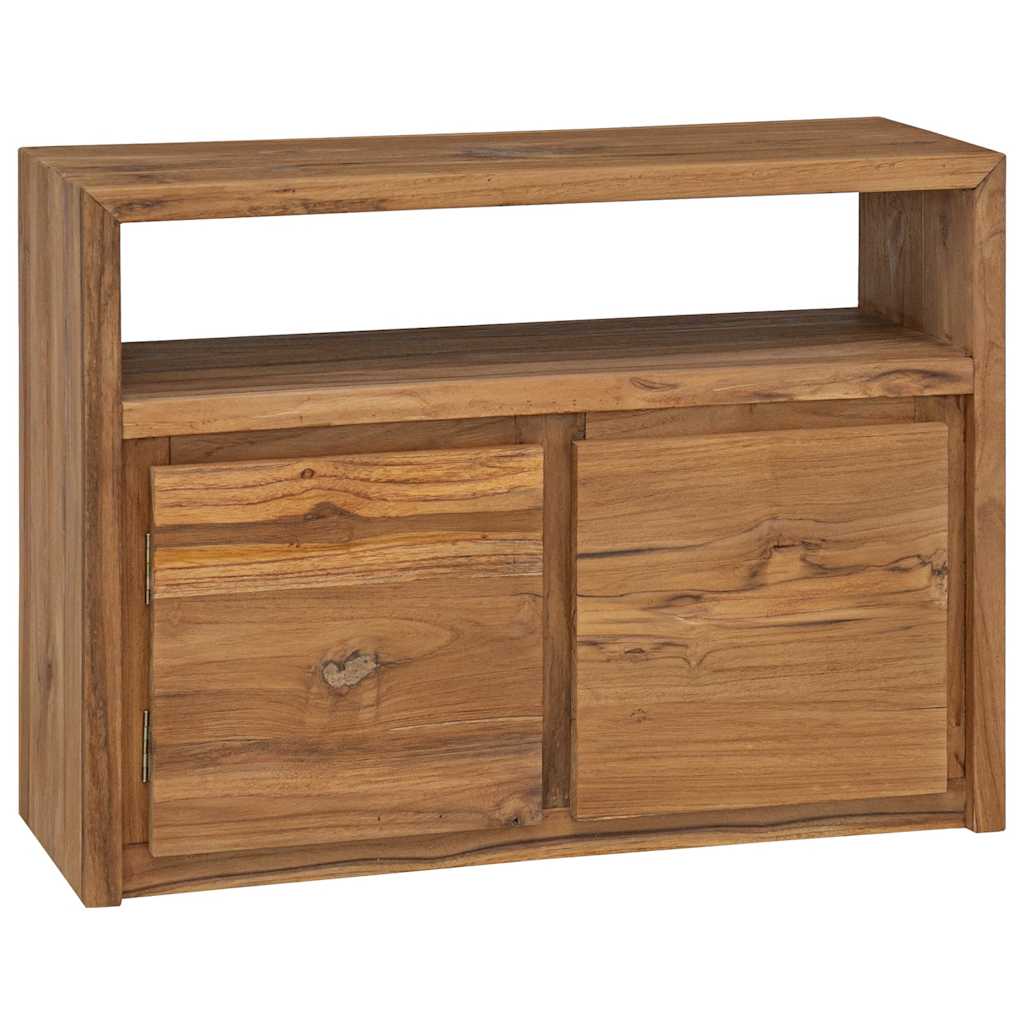 skænk 80x30x60 cm massivt teaktræ