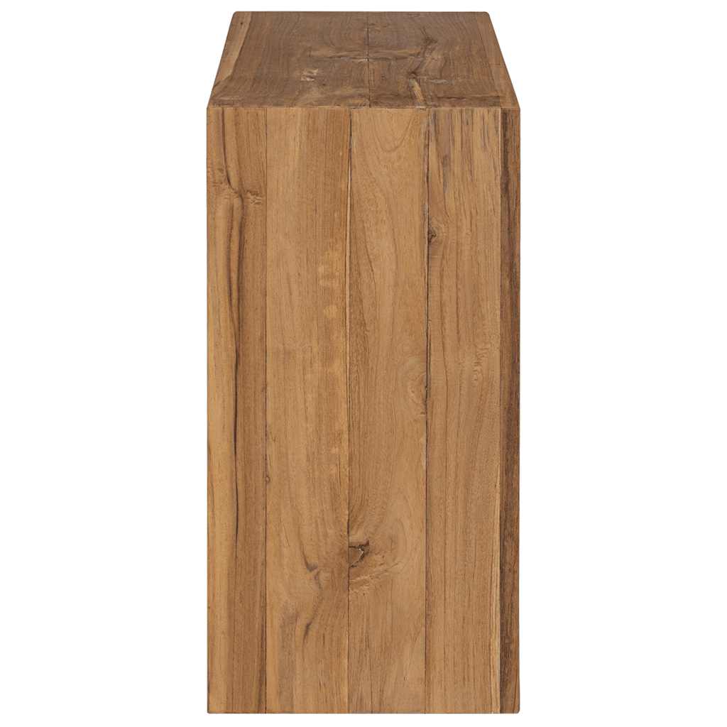 skænk 80x30x60 cm massivt teaktræ