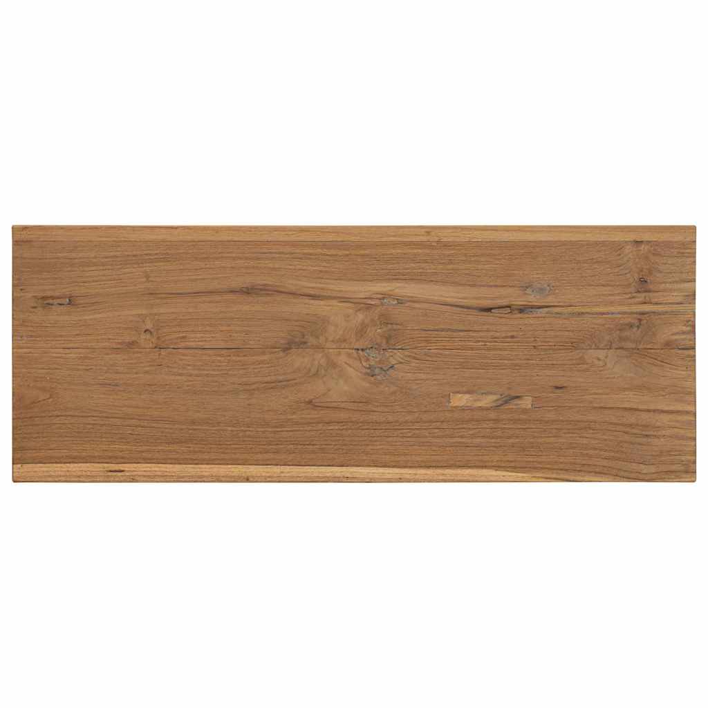 skænk 80x30x60 cm massivt teaktræ