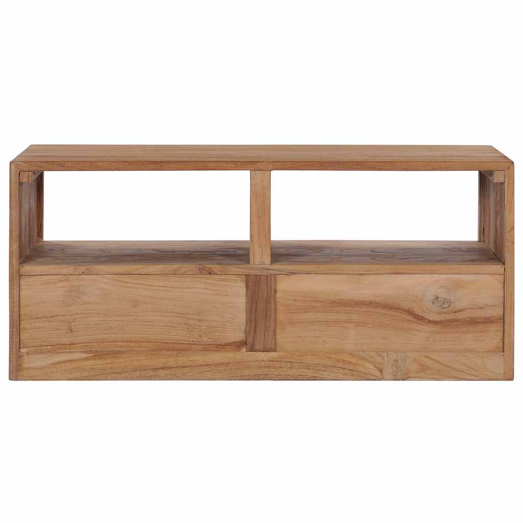 tv-skab 90x30x40 cm massivt teaktræ