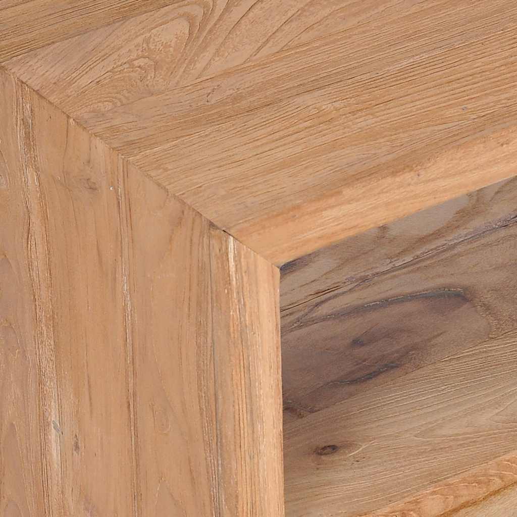 tv-skab 90x30x40 cm massivt teaktræ