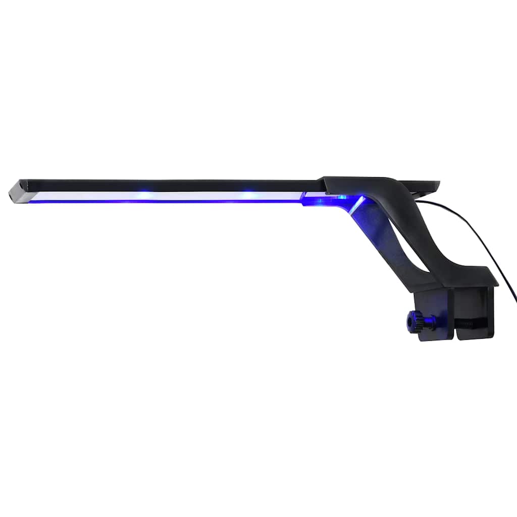 LED-lampe til akvarium med klemme 35-55 cm blå og hvid