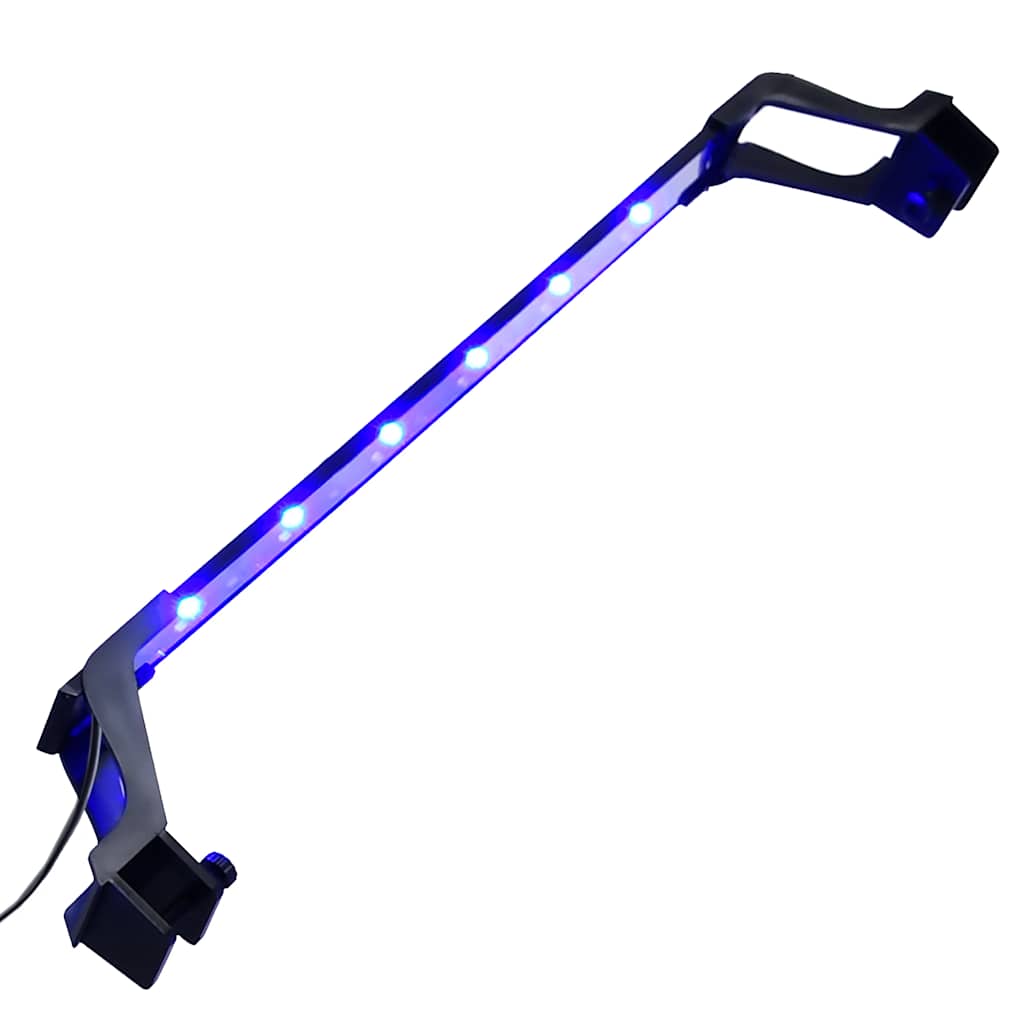 LED-lampe til akvarium med klemmer 55-70 cm blå og hvid