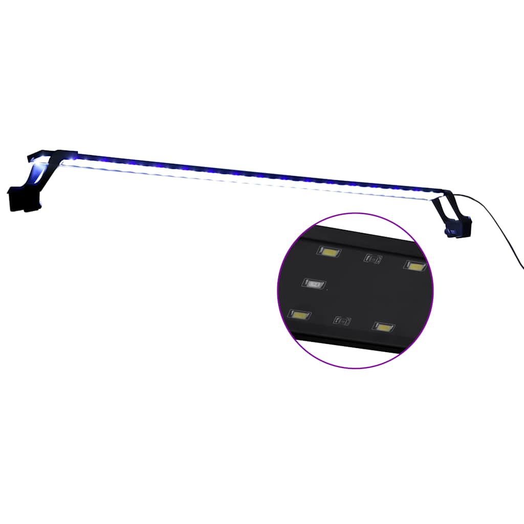 LED-lampe til akvarium med klemmer 115-130 cm blå og hvid